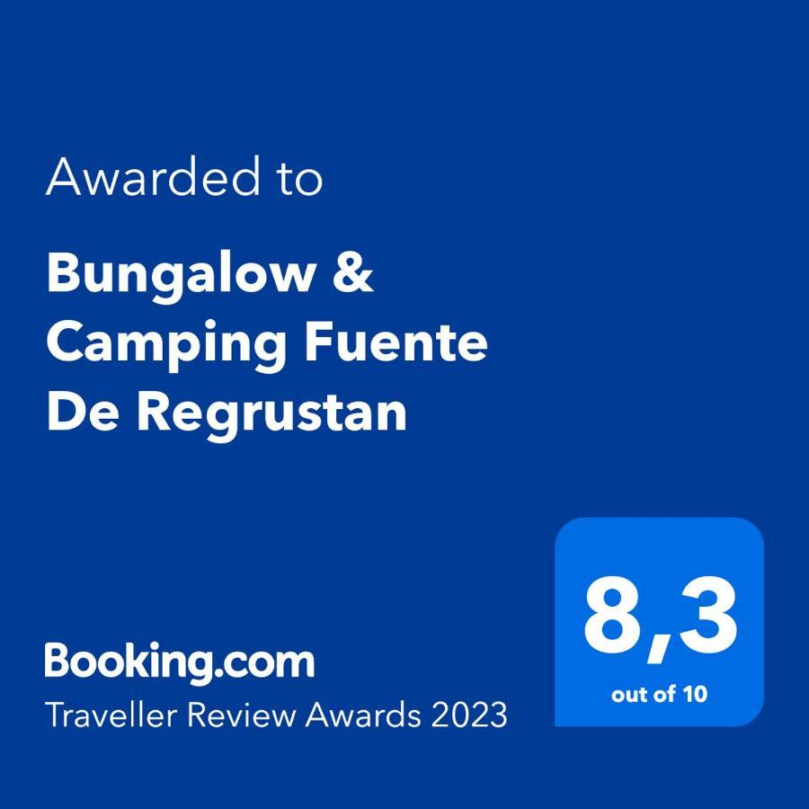 Bungalow & Camping Fuente De Regrustan Граус Экстерьер фото